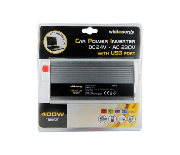 4World Whitenergy 24V/230V 400W (USB) - 53475 - zdjęcie 4